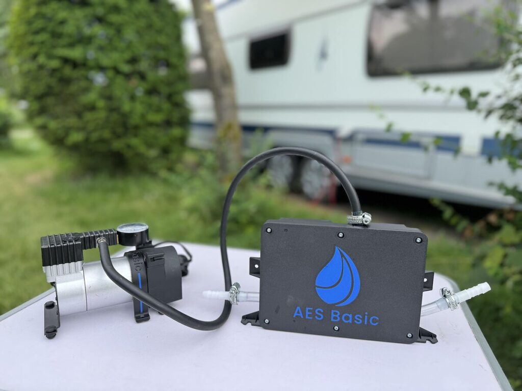 keine Keime und kein gefrorenes Wasser im Weisemobil