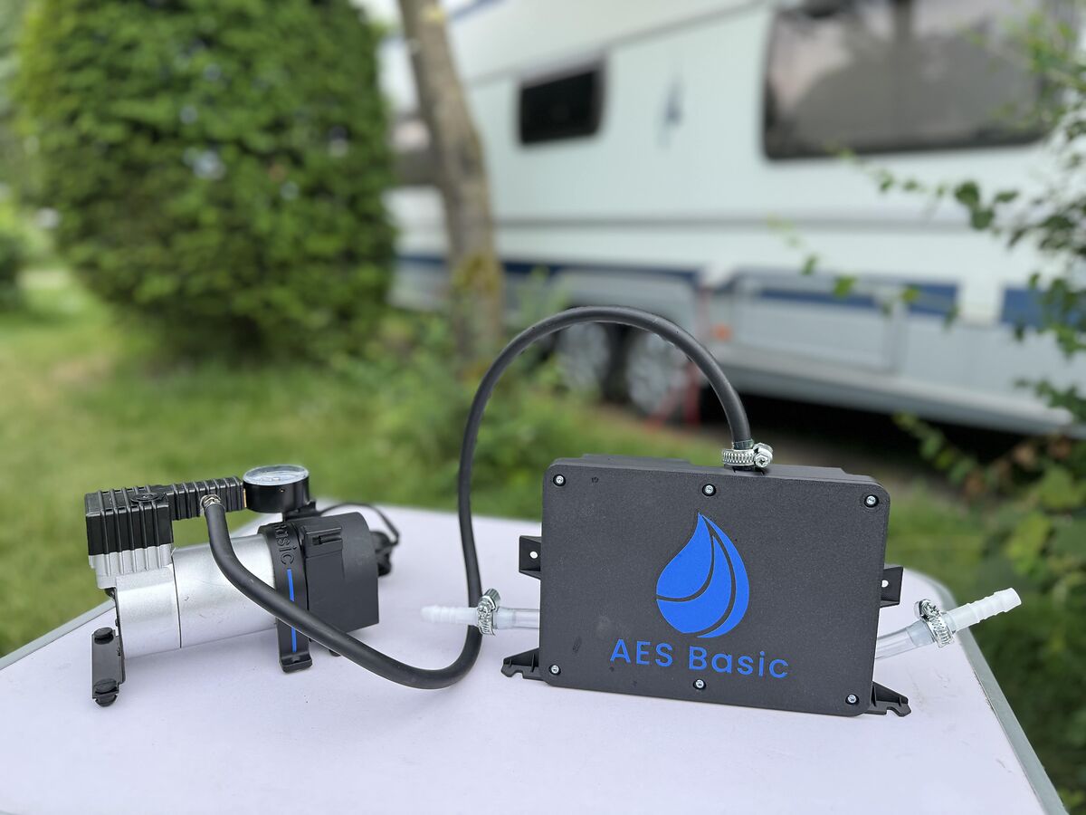keine Keime und kein gefrorenes Wasser im Weisemobil