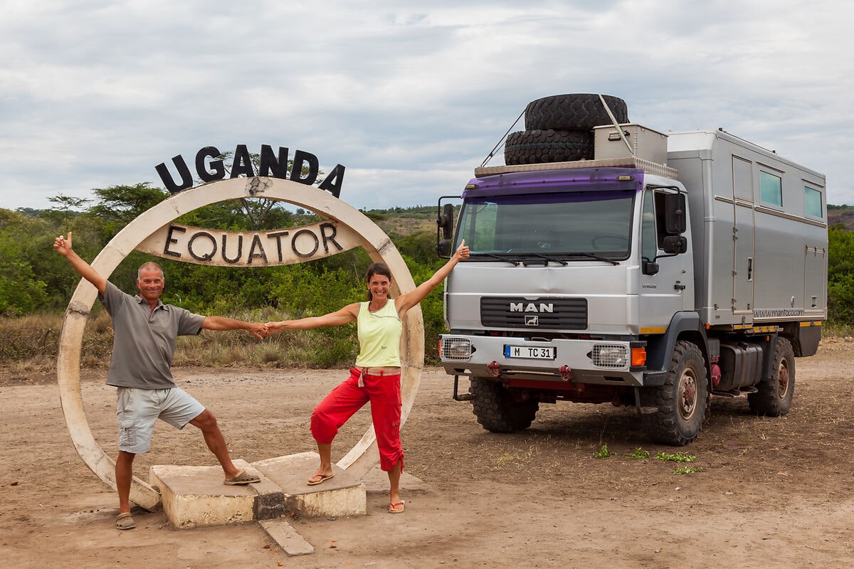 mit dem Expeditionsmobil durch Afrika