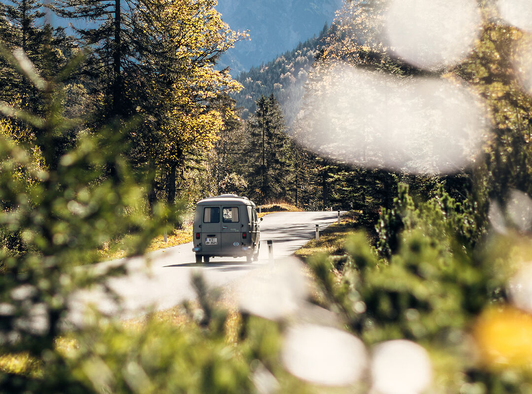 Camper auf der Straße
