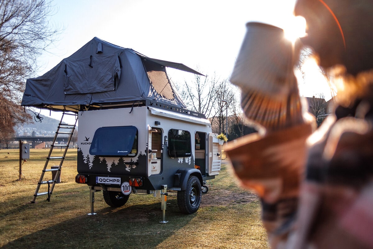 kompakter Camping Trailer von Kuckoo