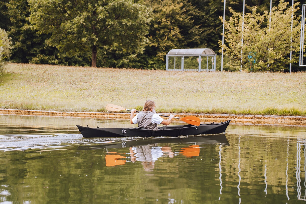 Faltboot bei der Adventure Southside